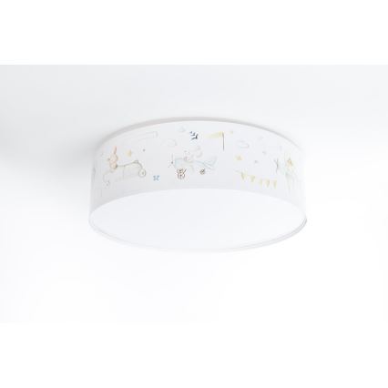 Vaikiškas lubinis šviestuvas SWEET DREAMS 2xE27/60W/230V diametras 40 cm