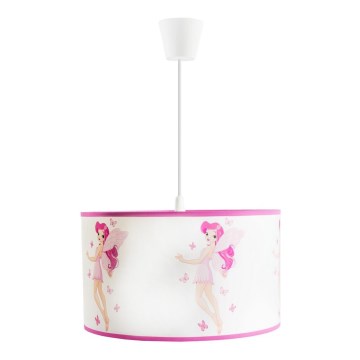 Vaikiškas lubų šviestuvas ant laido PRINCESS 1xE27/60W/230V