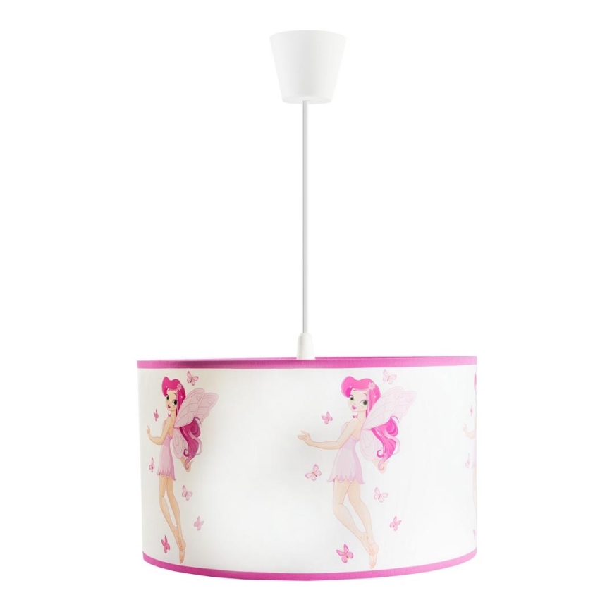 Vaikiškas lubų šviestuvas ant laido PRINCESS 1xE27/60W/230V