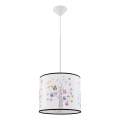 Vaikiškas pakabinamas sietynas OWLS 1xE27/15W/230V diametras 30 cm pelėdos
