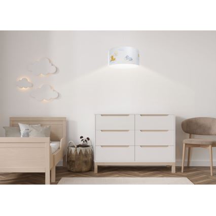 Vaikiškas pakabinamas sietynas SWEET DREAMS 1xE27/60W/230V diametras 30 cm