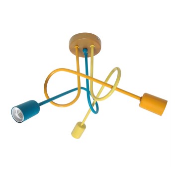 Vaikiškas paviršinis šviestuvas OXFORD 3xE27/15W/230V