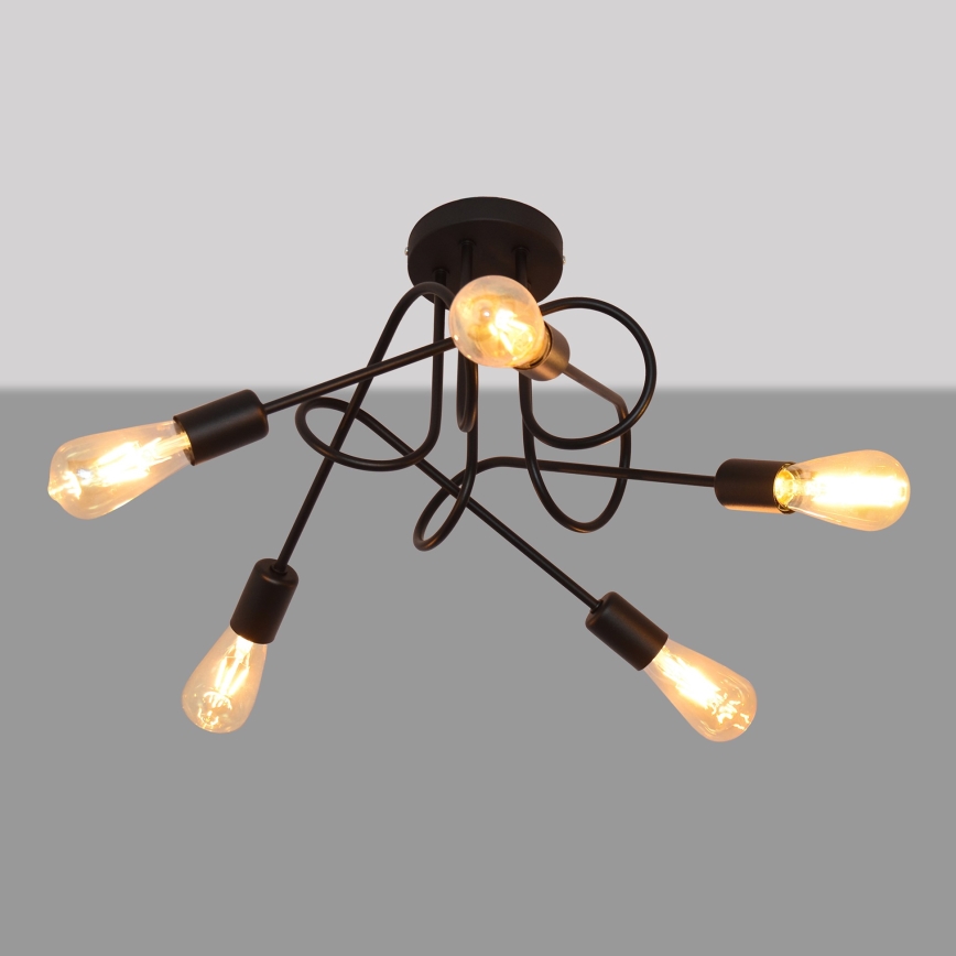 Vaikiškas paviršinis šviestuvas OXFORD 5xE27/15W/230V