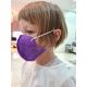 Vaikiškas respiratorius FFP2 NR Vaikiškas violetinis 20vnt