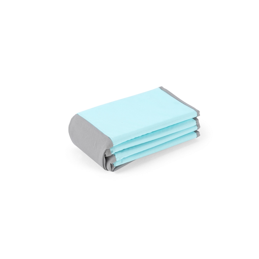 Vaikiškas sausas baseinas su kamuoliukais, skersmuo 80 cm, mėlyna/pilka