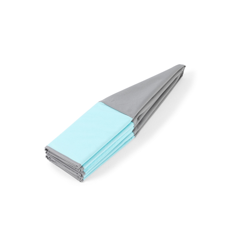 Vaikiškas sausas baseinas su kamuoliukais, skersmuo 80 cm, mėlyna/pilka