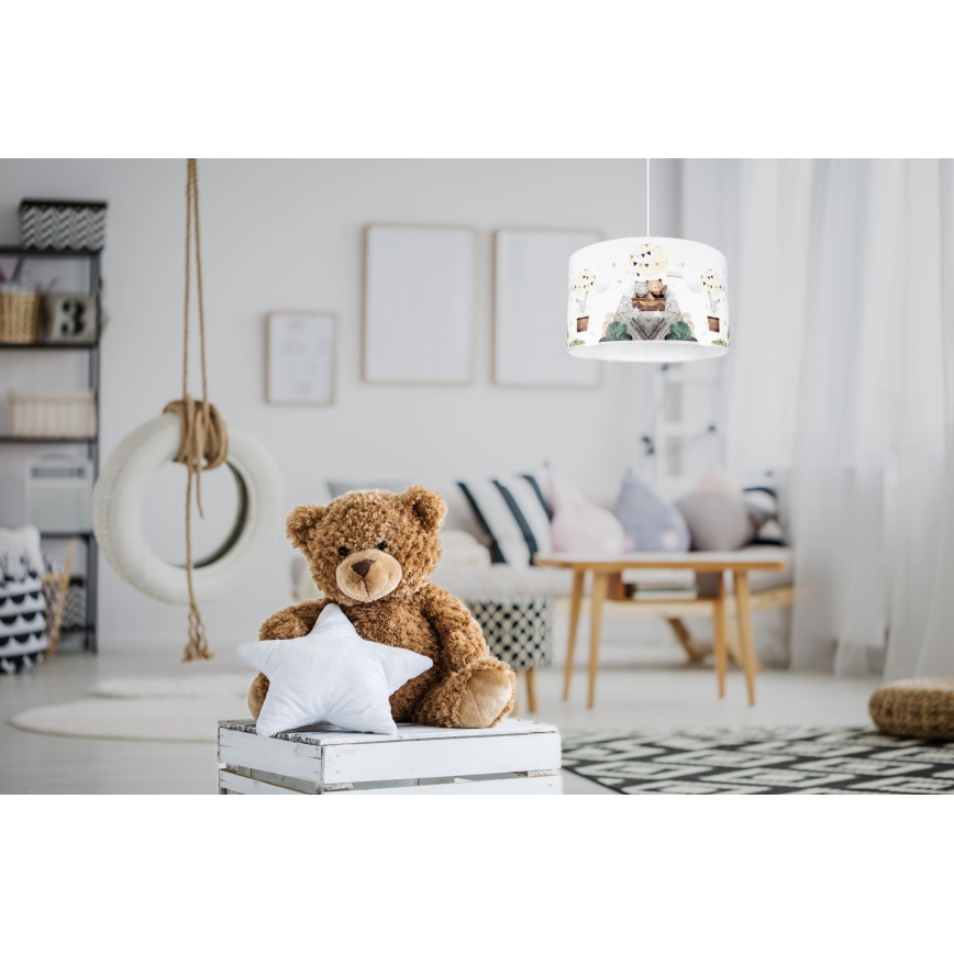 Vaikiškas sietynas BEARS 1xE27/60W/230V