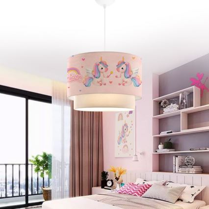 Vaikų lemputė CANDY 1xE27/40W/230V rožinė