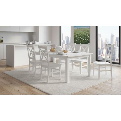 Valgoma kėdė NATE balta