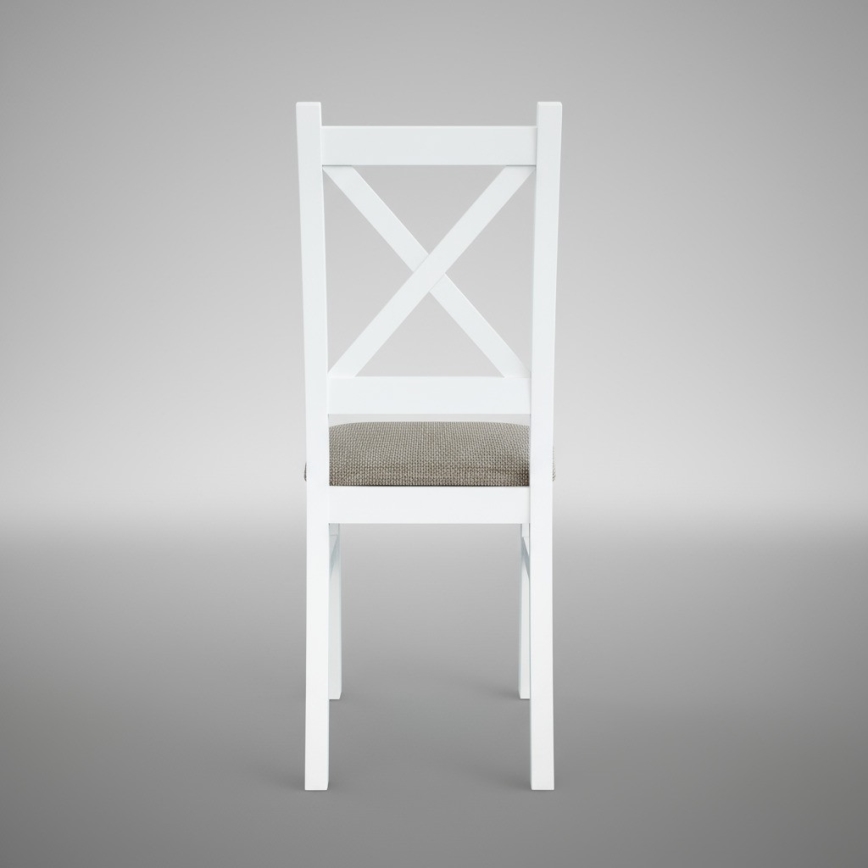 Valgomojo kėdė NATE balta/ruda