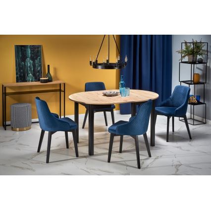 Valgomasis stalas CALMIO artisan ąžuolas/juodas