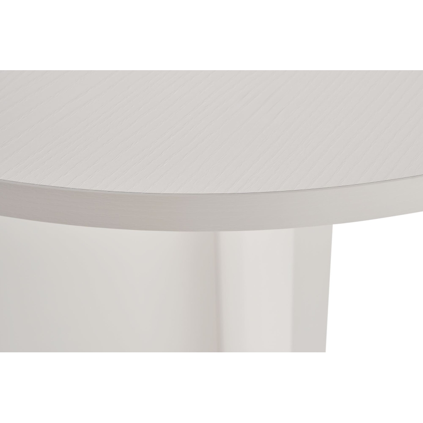 Valgomasis stalas NEL 180x90 cm baltas