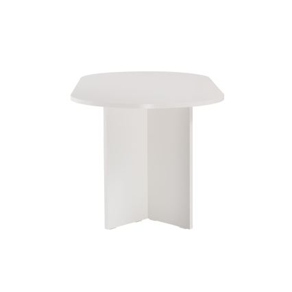 Valgomasis stalas NEL 180x90 cm baltas