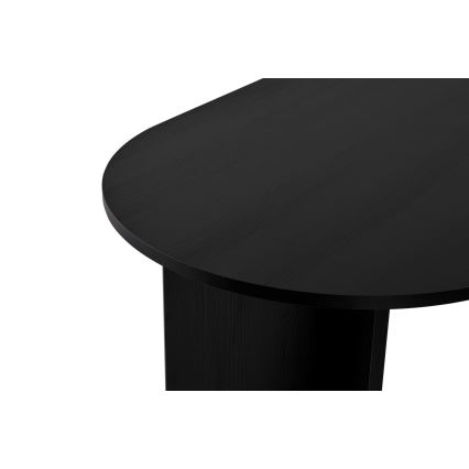 Valgomasis stalas NEL 180x90 cm juodas