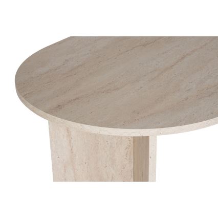 Valgomasis stalas NEL 180x90 cm, smėlinis