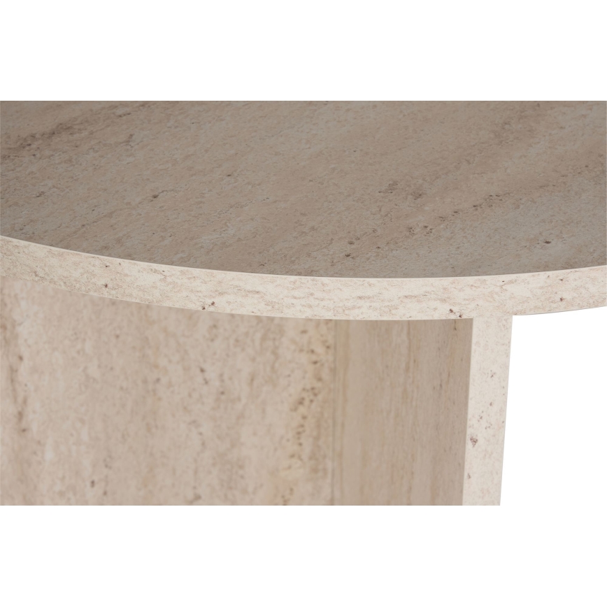 Valgomasis stalas NEL 180x90 cm, smėlinis