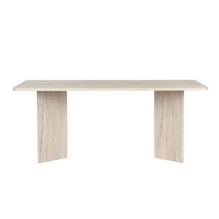 Valgomasis stalas NEL 180x90 cm smėlinis