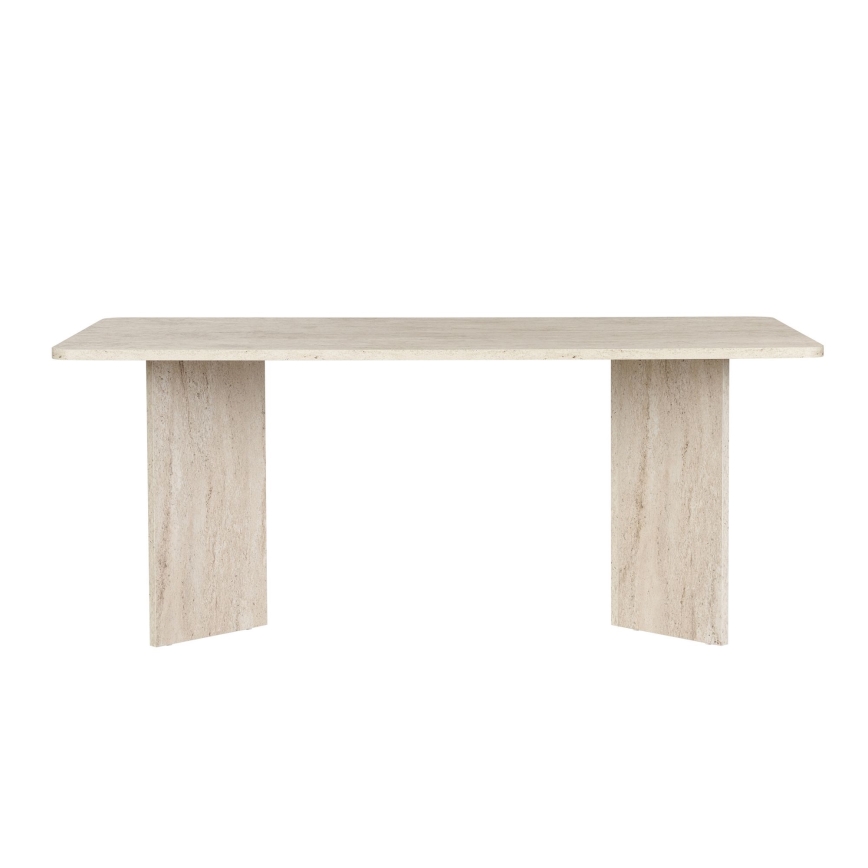 Valgomasis stalas NEL 180x90 cm smėlinis