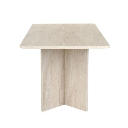 Valgomasis stalas NEL 180x90 cm smėlinis