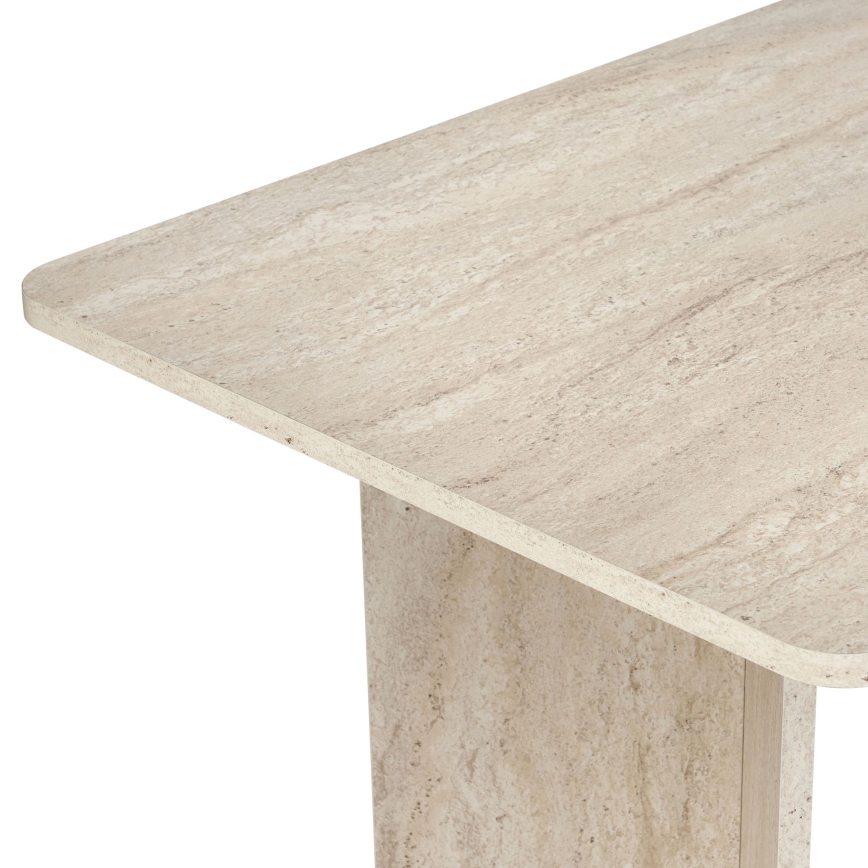 Valgomasis stalas NEL 180x90 cm smėlinis