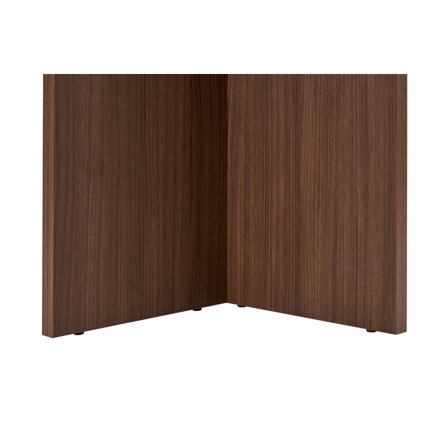 Valgomasis stalas NEL 180x90 cm travertinas/riešutas