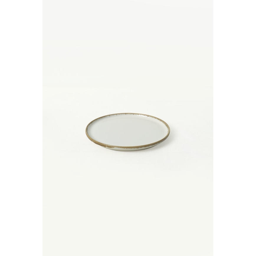 Valgomojo indų rinkinys 24 dalių kreminė/ruda/keramika