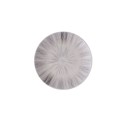 Valgomojo indų rinkinys 24 vnt. pilkas/porcelianas