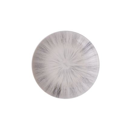 Valgomojo indų rinkinys 24 vnt. pilkas/porcelianas