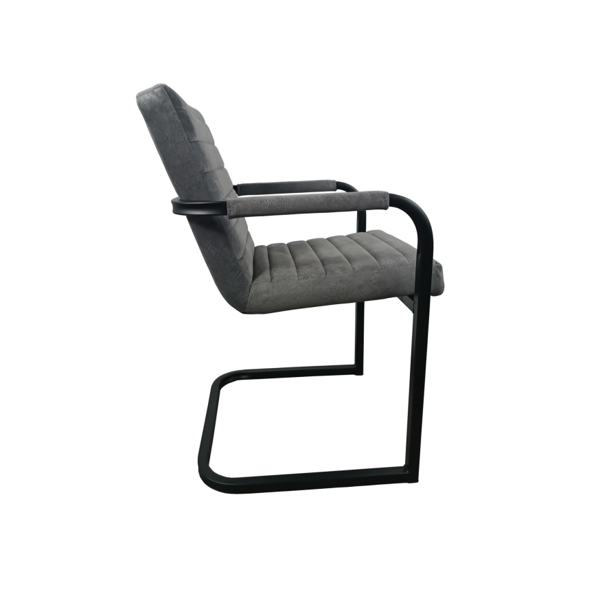 Valgomojo kėdė BART, pilka