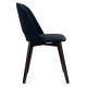 Valgomojo kėdė BOVIO 86x48 cm tamsiai mėlyna/bukas