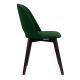Valgomojo kėdė BOVIO 86x48 cm tamsiai žalia/bukas