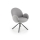 Valgomojo kėdė KIVA, 1 vnt., pilka