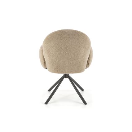 Valgomojo kėdė KIVA, 1 vnt., rudos spalvos