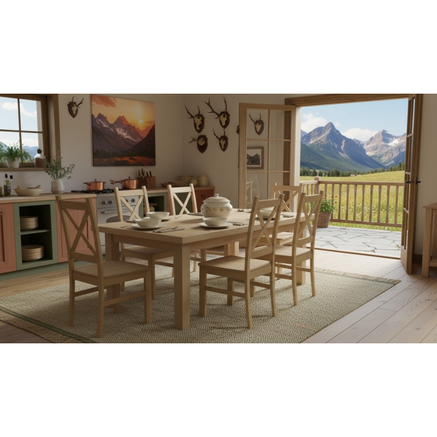 Valgomojo kėdė NATE ąžuolo Sonoma