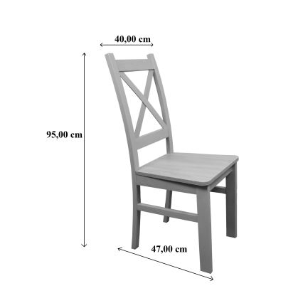 Valgomojo kėdė NATE juoda