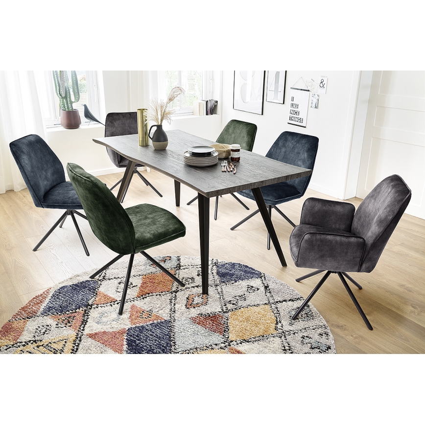 Valgomojo kėdė NEXORO, 1 vnt., antracito spalvos