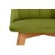 Valgomojo kėdė RIFO 86x48 cm šviesiai žalia/bukas