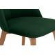 Valgomojo kėdė RIFO 86x48 cm tamsiai žalia/bukas