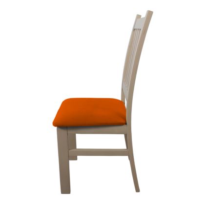 Valgomojo kėdė SIMON bukas/oranžinė