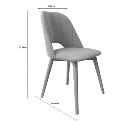 Valgomojo kėdė THEO turkio spalvos