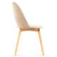 Valgomojo kėdė TINO 86x48 cm smėlio spalva/bukas