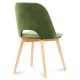 Valgomojo kėdė TINO 86x48 cm šviesiai žalia/bukas