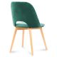 Valgomojo kėdė TINO 86x48 cm tamsiai žalia/bukas