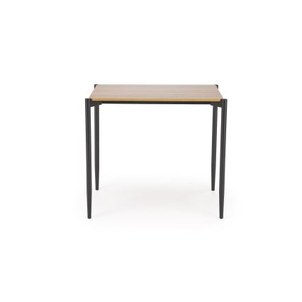 Valgomojo komplektas NANDO 84x54 cm pilka/ruda/juoda