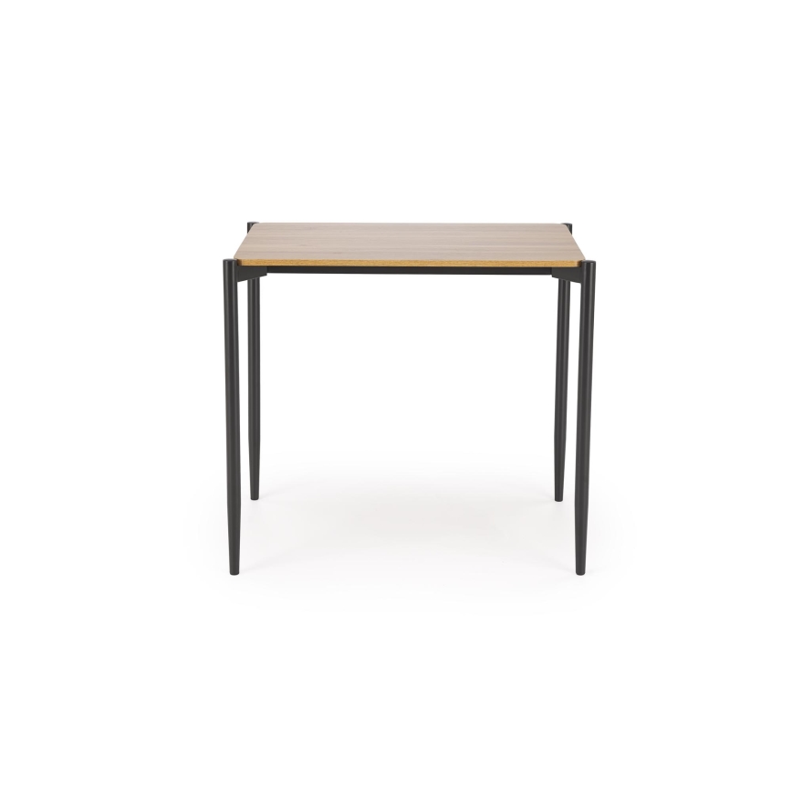 Valgomojo komplektas NANDO 84x54 cm pilka/ruda/juoda