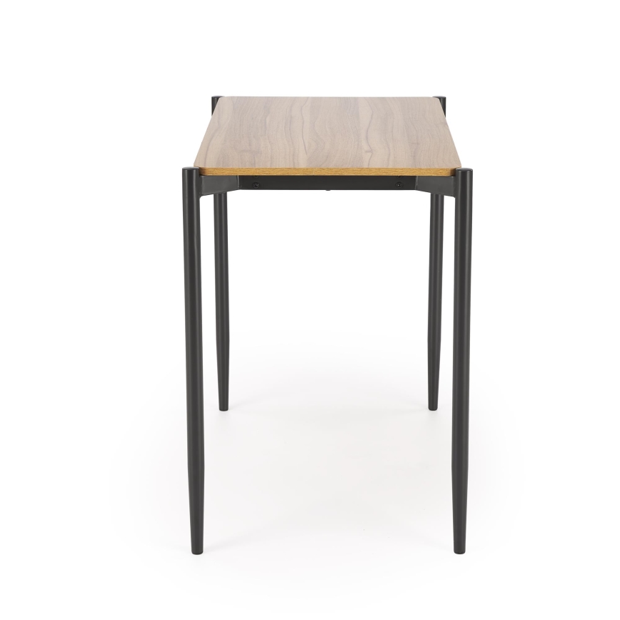 Valgomojo komplektas NANDO 84x54 cm pilka/ruda/juoda