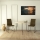 Valgomojo stalas SANDALF 75x90 cm smėlio/juodos spalvos