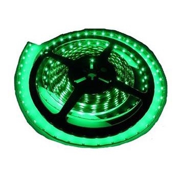 Vandeniui atspari LED juosta 5m IP65 žalia