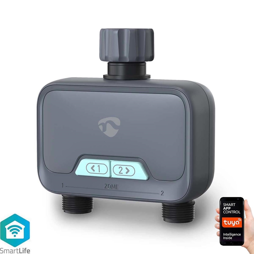 Vandens srauto reguliatorius 4xAA Wi-Fi Tuya IP54