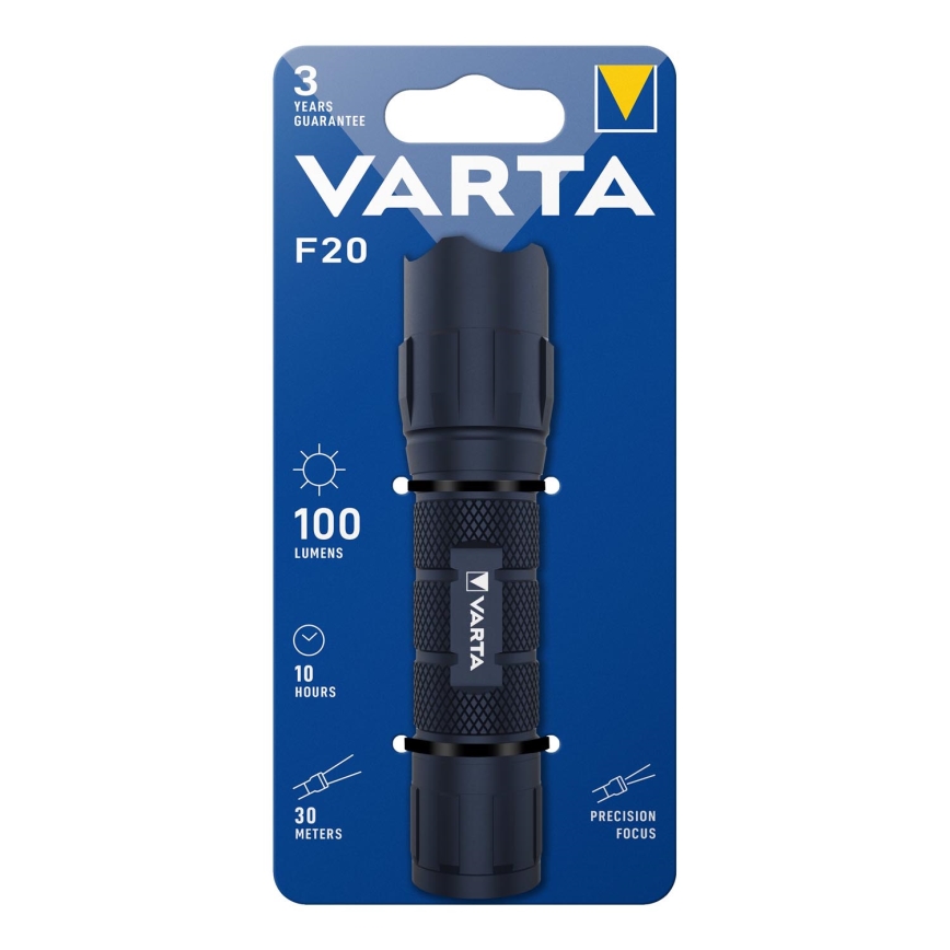 Varta 15671101111 - LED žibintuvėlis F20 LED/3xAA